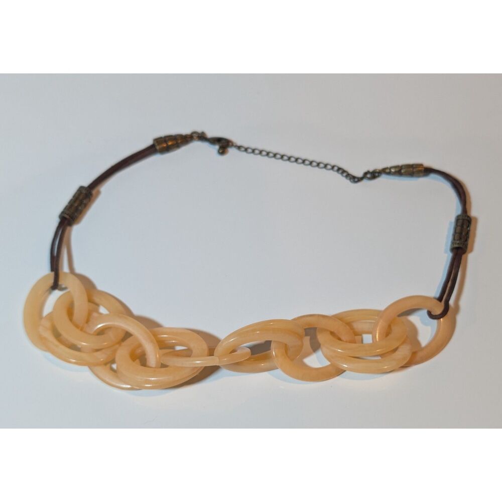 Vintage Avon Link Necklace 28 Inches